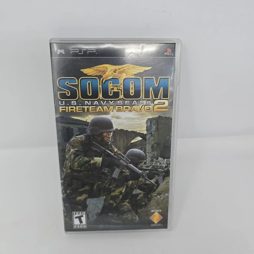 SOCOM: U.S. Navy Seals Fireteam Bravo 2 (Sony PSP) 2006; CIB Complete